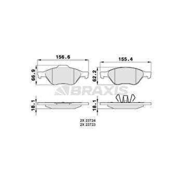 Parça Yuvası Fren Balataları