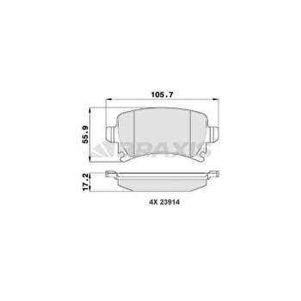 BRAXIS Fren Balataları