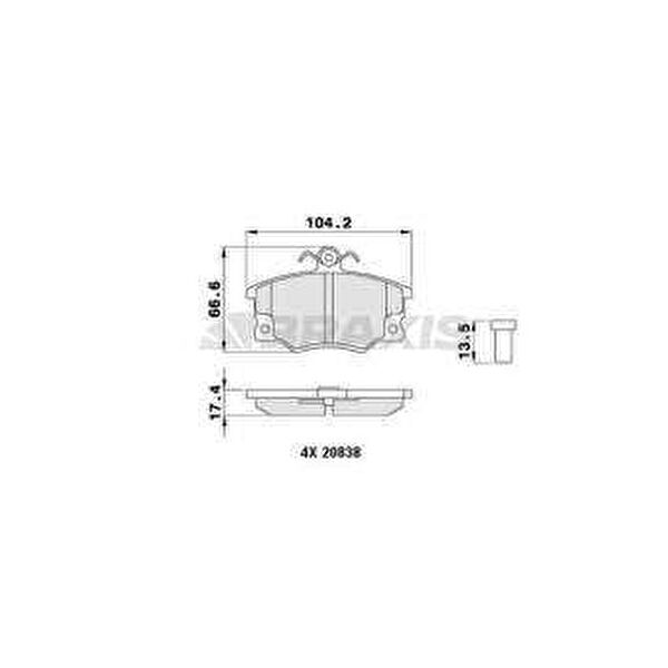 Parça Yuvası Fren Balataları