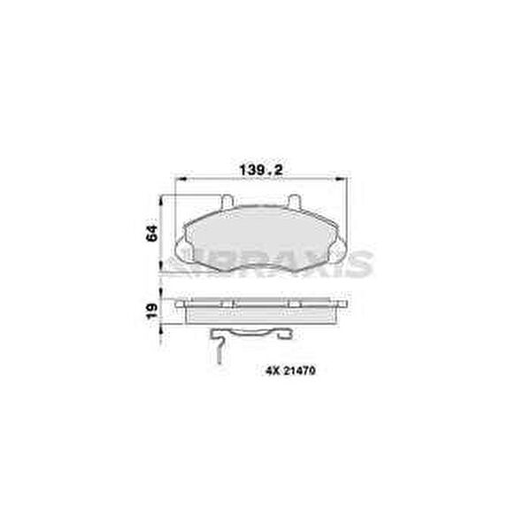 Parça Yuvası Fren Balataları
