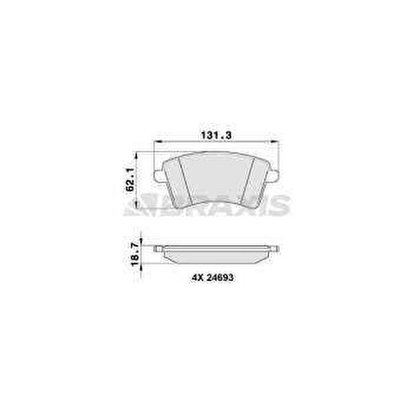 Parça Yuvası Fren Balataları