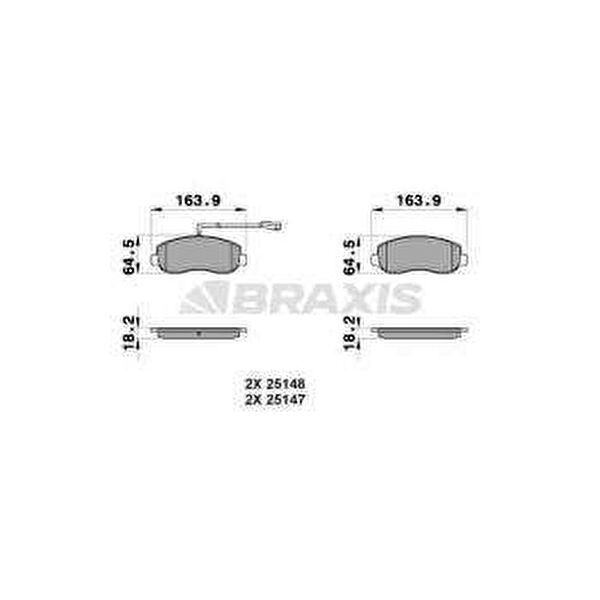 Parça Yuvası Fren Balataları