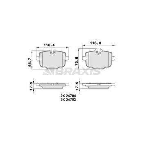 Parça Yuvası Fren Balataları