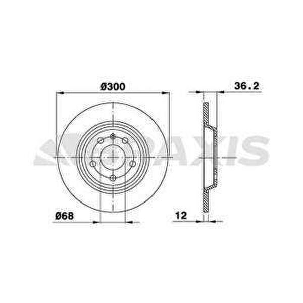 Parça Yuvası Fren Diskleri