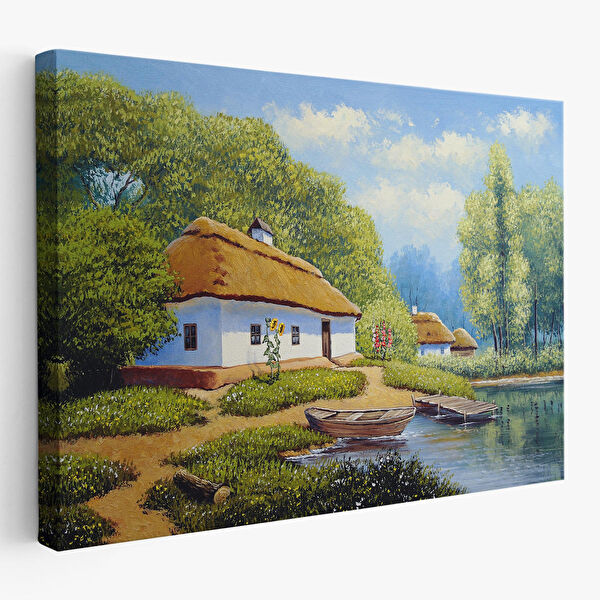 Harita Sepeti Kanvas Tablo