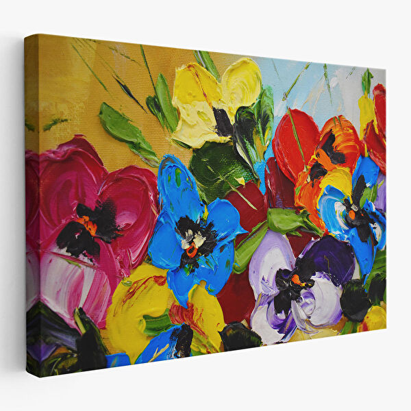 Harita Sepeti Kanvas Tablo