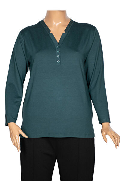 Pıtırcık Büyük Beden Bluz