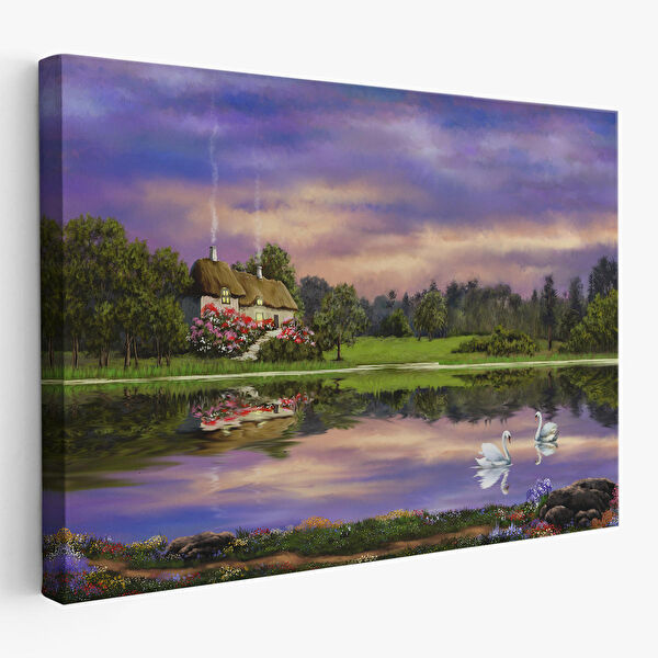 Harita Sepeti Kanvas Tablo