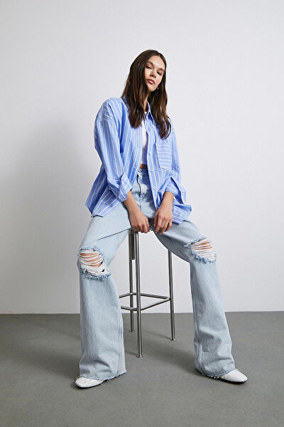 Never More Kadın Gömlek