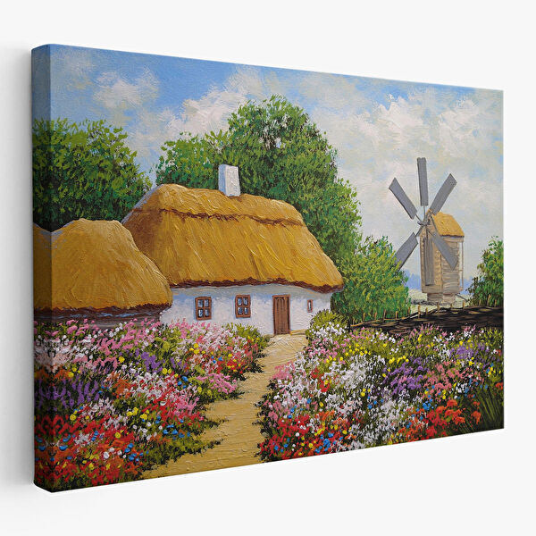 Harita Sepeti Kanvas Tablo