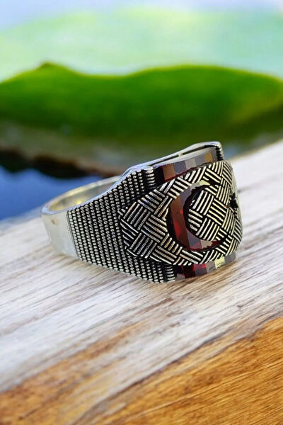 Moda Gümüş Erkek Yüzük