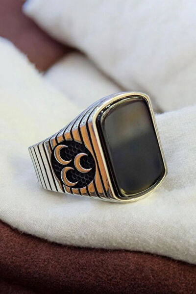 Moda Gümüş Erkek Yüzük