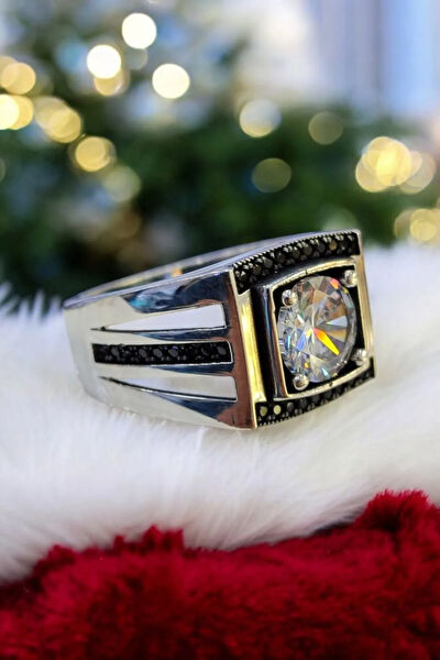 Moda Gümüş Erkek Yüzük