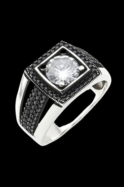 Moda Gümüş Erkek Yüzük