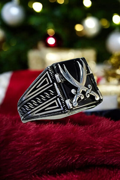 Moda Gümüş Erkek Yüzük