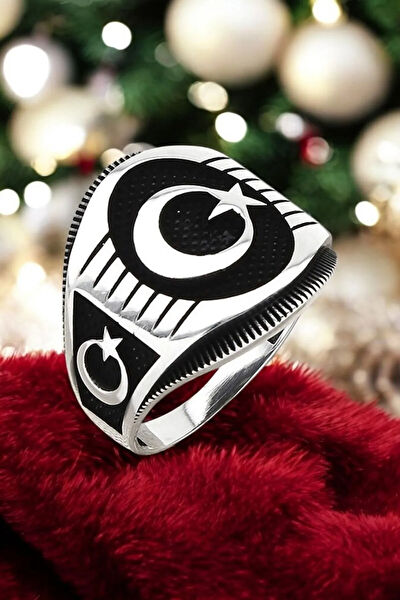 Moda Gümüş Erkek Yüzük