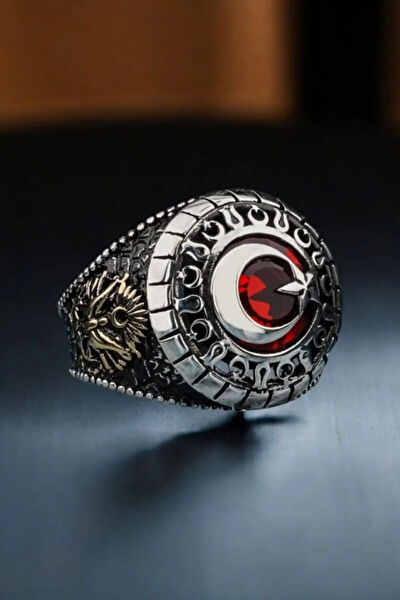 Moda Gümüş Erkek Yüzük