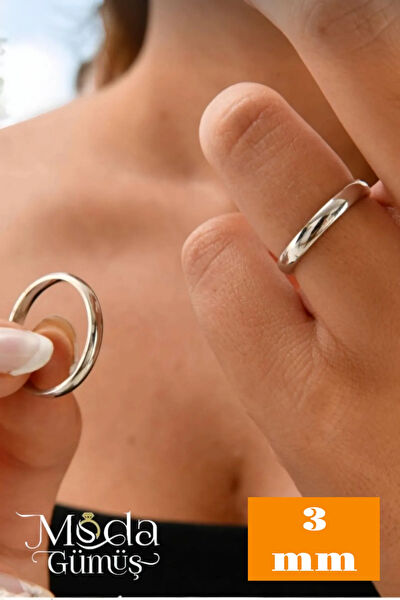 Moda Gümüş Erkek Yüzük