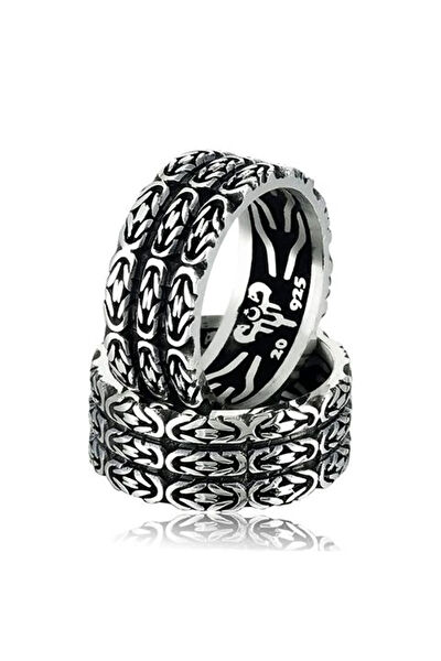 Moda Gümüş Erkek Yüzük