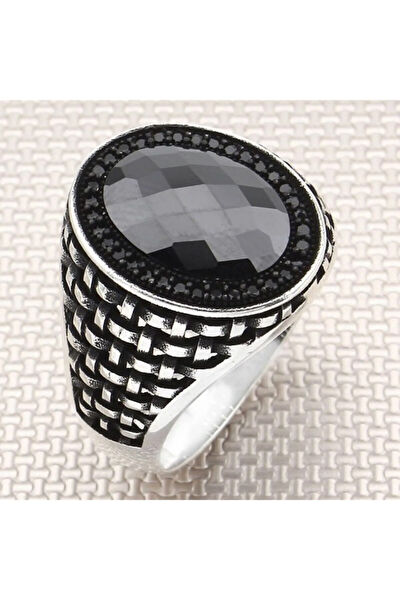 Moda Gümüş Erkek Yüzük
