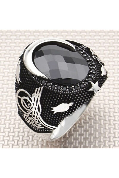 Moda Gümüş Erkek Yüzük