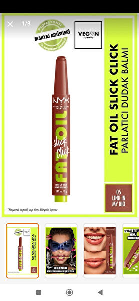 Nyx Professional Makeup Dudak Parlatıcı