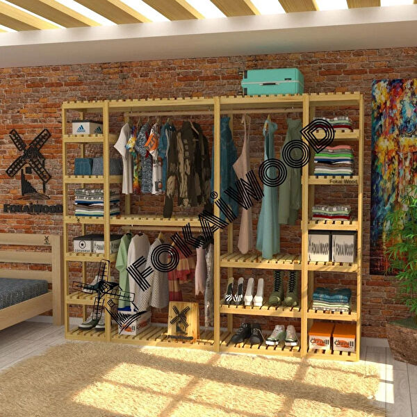 Fokai Wood Gardırop