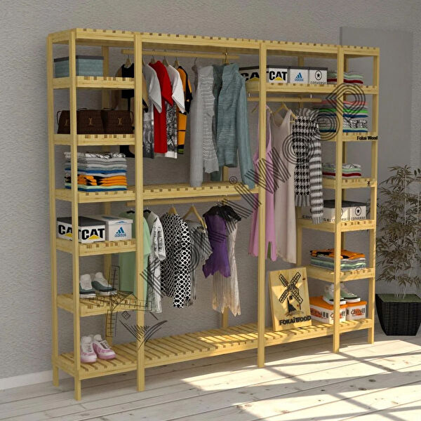 Fokai Wood Gardırop