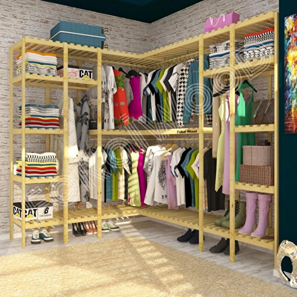 Fokai Wood Gardırop