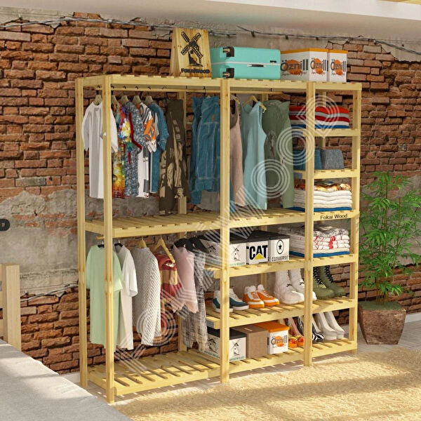 Fokai Wood Gardırop