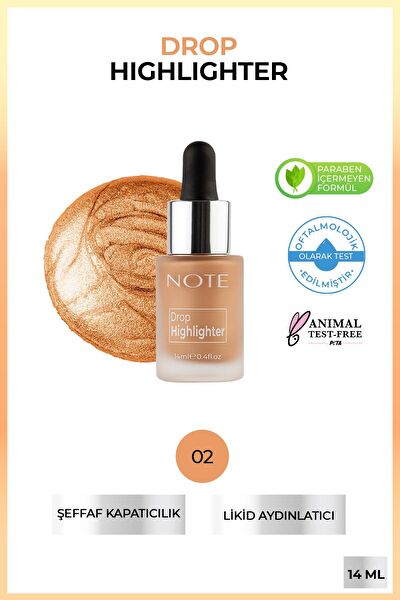 Note Cosmetique Aydınlatıcı, Highlighter