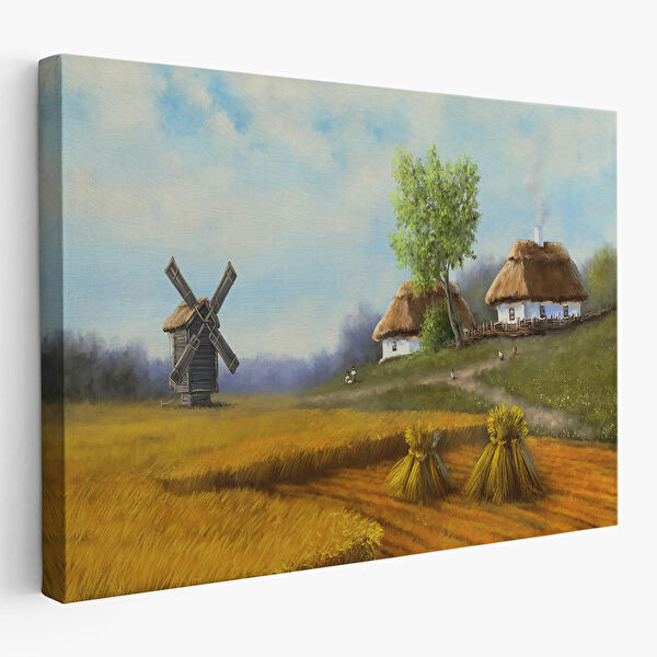 Harita Sepeti Kanvas Tablo