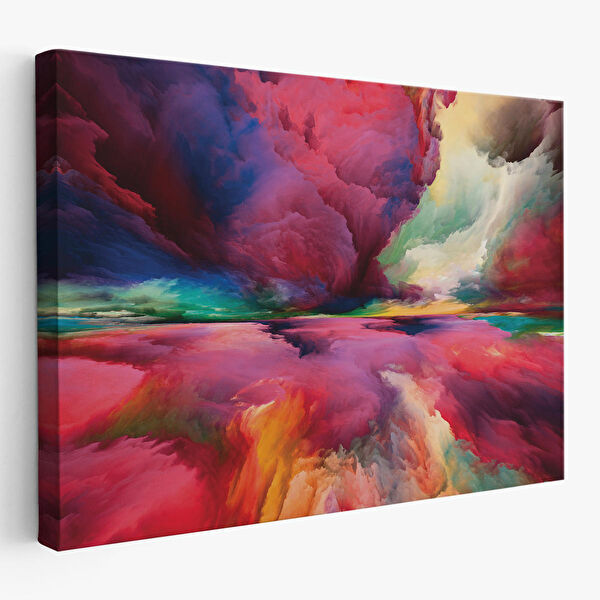 Harita Sepeti Kanvas Tablo