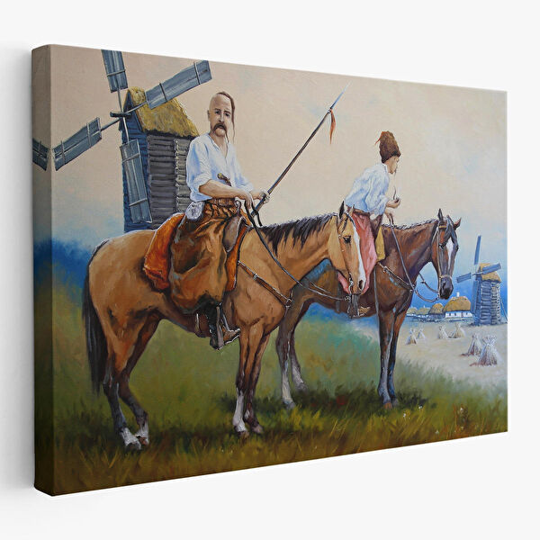 Harita Sepeti Kanvas Tablo