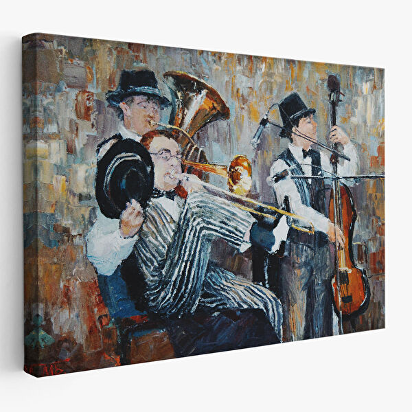 Harita Sepeti Kanvas Tablo