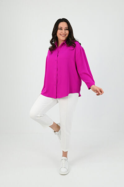 KOZA BUTİK Büyük Beden Gömlek