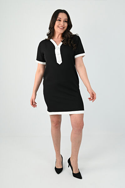 KOZA BUTİK Büyük Beden Günlük Elbise