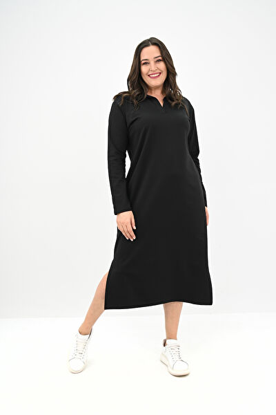 KOZA BUTİK Büyük Beden Günlük Elbise