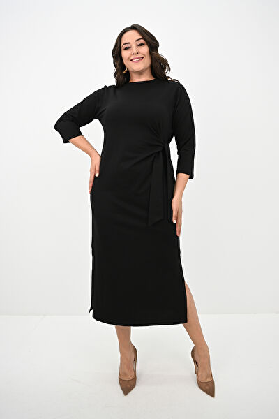 KOZA BUTİK Büyük Beden Günlük Elbise