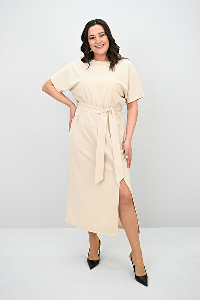 KOZA BUTİK Büyük Beden Günlük Elbise