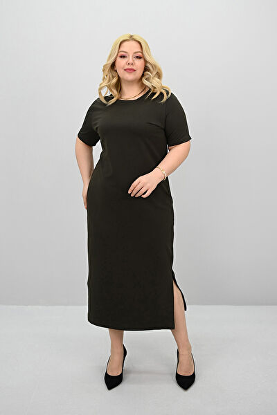 KOZA BUTİK Büyük Beden Günlük Elbise