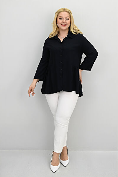 KOZA BUTİK Büyük Beden Gömlek