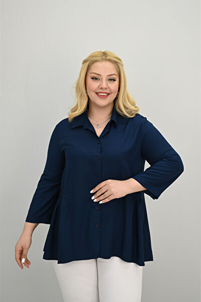 KOZA BUTİK Büyük Beden Gömlek