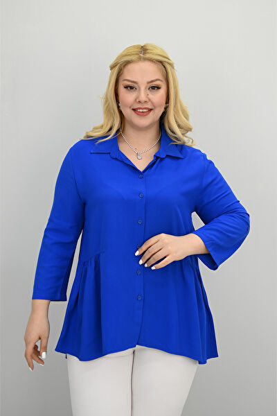 KOZA BUTİK Büyük Beden Gömlek