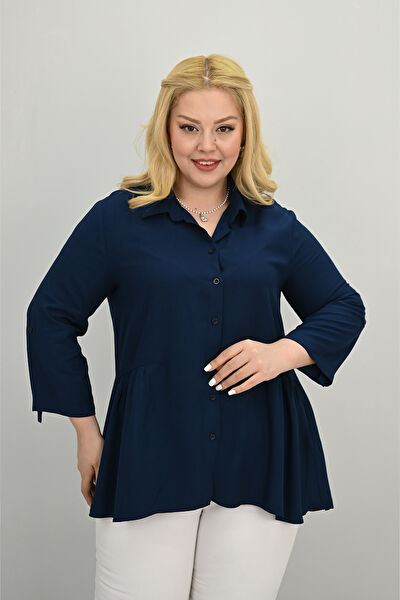 KOZA BUTİK Büyük Beden Gömlek