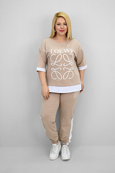 KOZA BUTİK Büyük Beden Eşofman