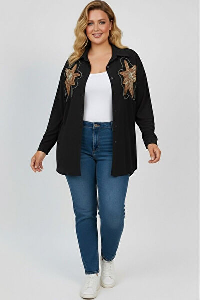 KOZA BUTİK Büyük Beden Gömlek