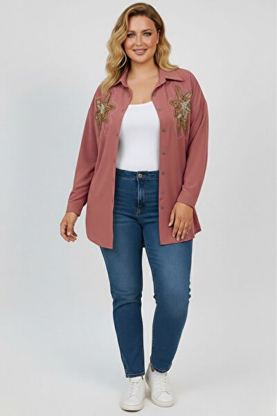 KOZA BUTİK Büyük Beden Gömlek