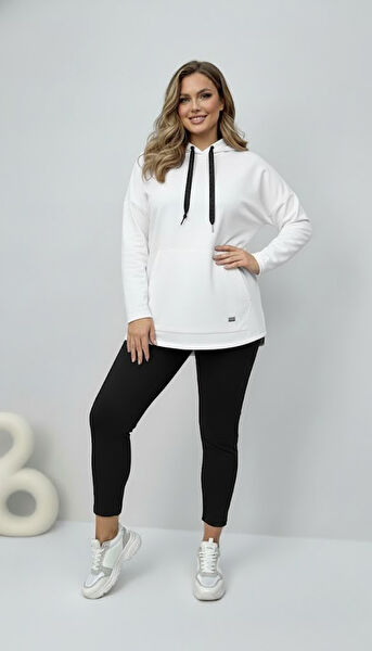 KOZA BUTİK Büyük Beden Sweatshirt