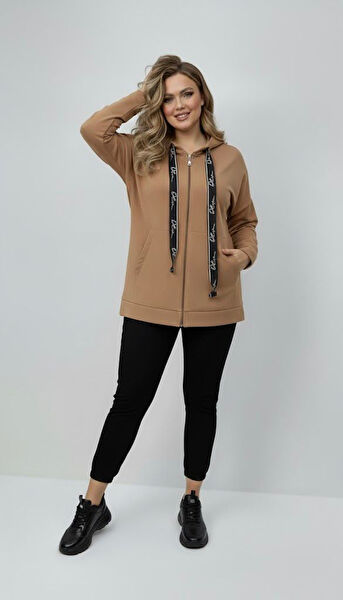 KOZA BUTİK Büyük Beden Sweatshirt